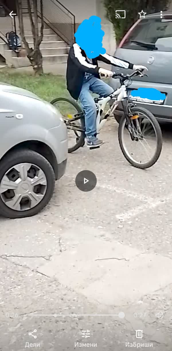 Slika ukradenog bicikla
