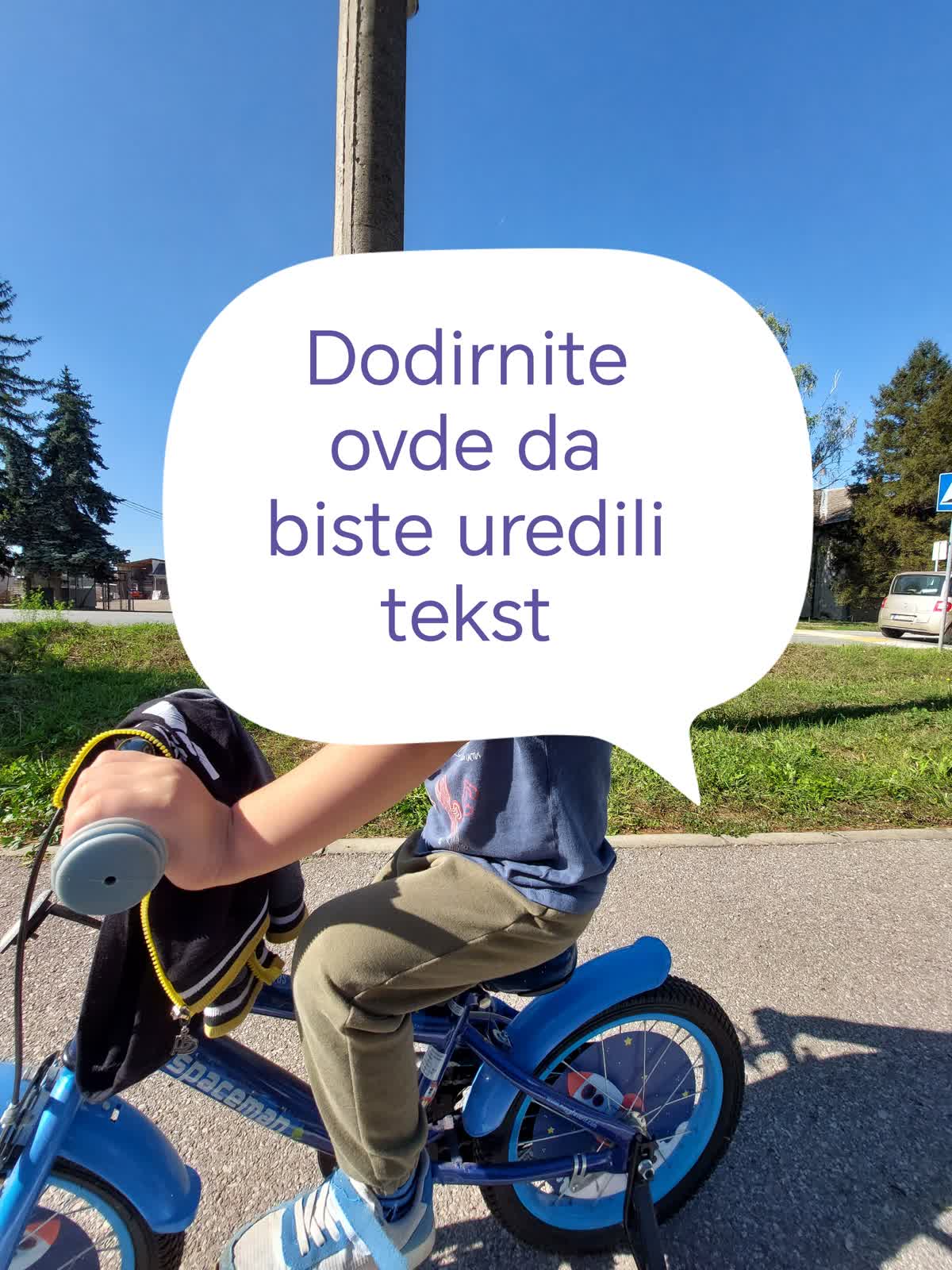 Slika ukradenog bicikla