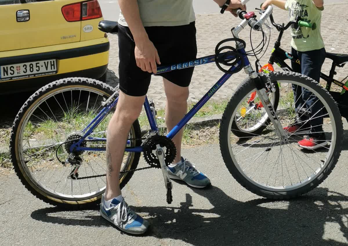 Slika ukradenog bicikla